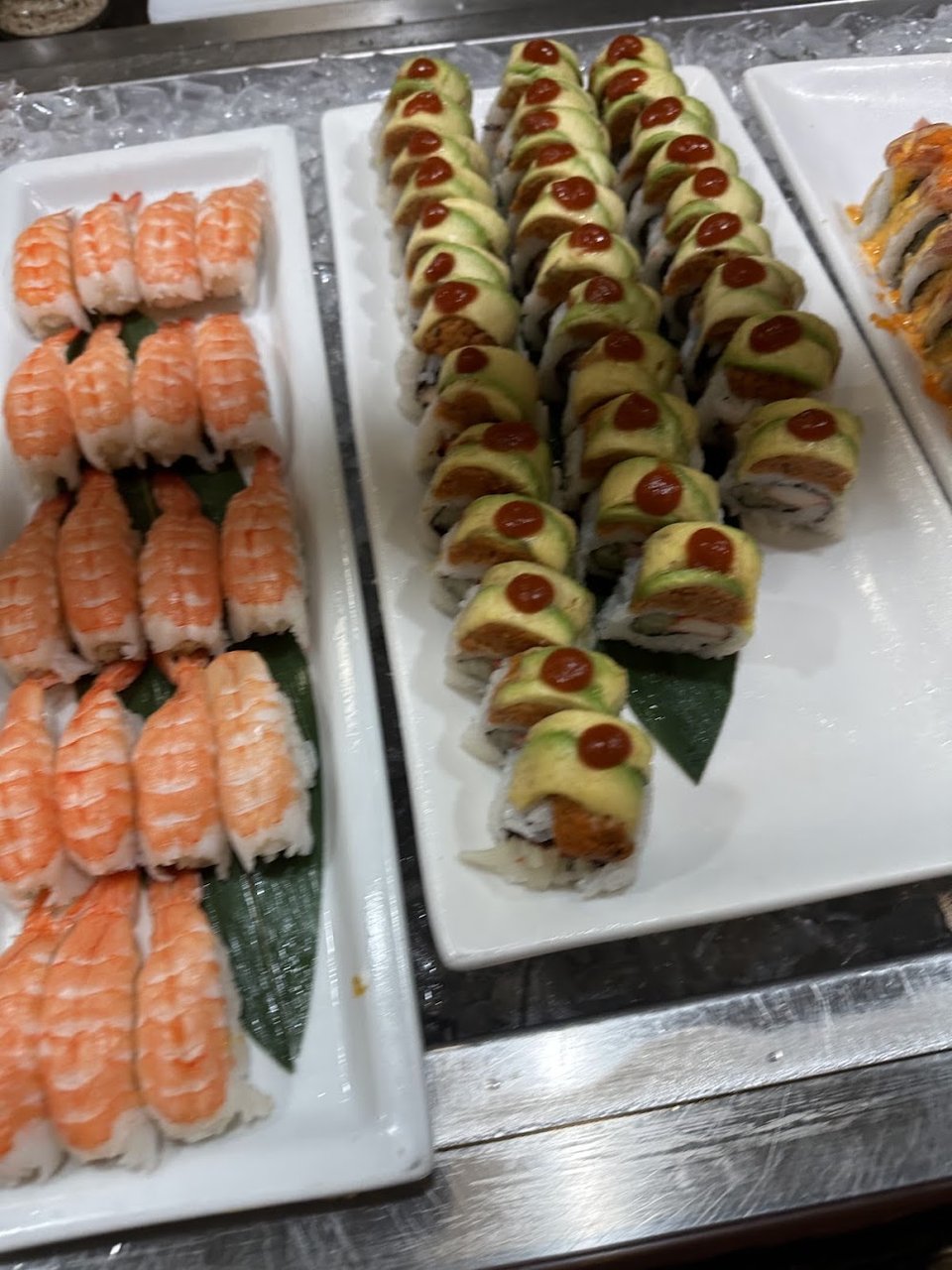 Varieties of Sushi Rolls